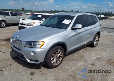 2012 BMW X3 xDrive35I из США, поврежденный, VIN 5UXWX7C59CL889288